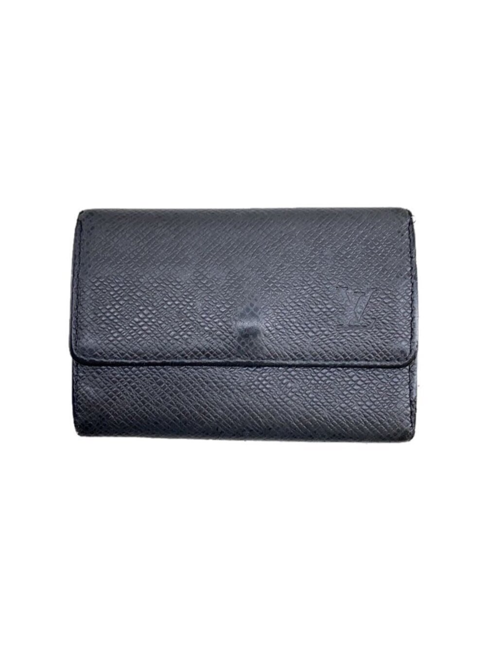 LOUIS VUITTON Multicles Leather Black Solid